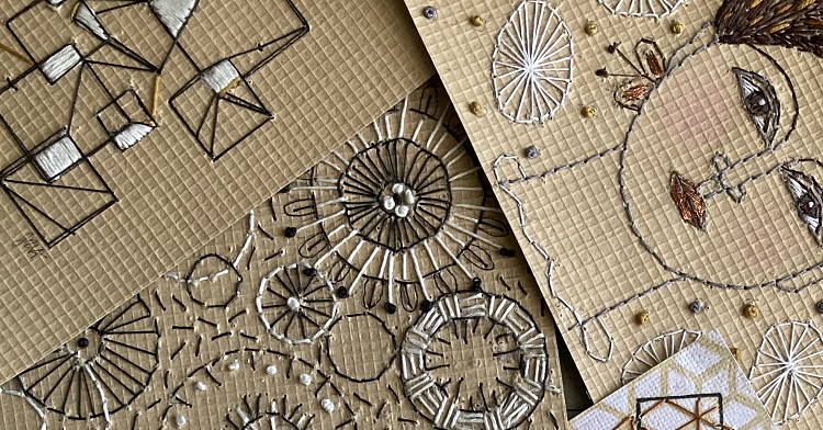Jean Rill-Alberto: Fabric, Paper, Stitch … Relax