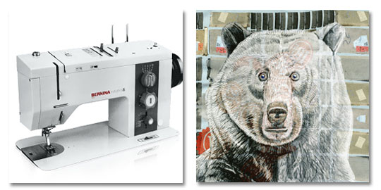 Textile artist and tutor says that the Bernina Industrial 950 is best sewing machine ever made.